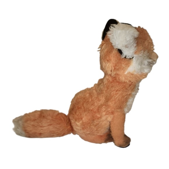 Vintage 1960s Steiff "Cosy Fuzzy" Fox Dralon w/ Button Ear Tag - Picture 3 of 5